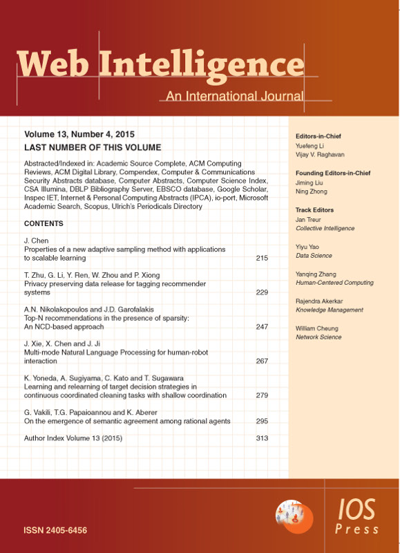 Web Intelligence cover